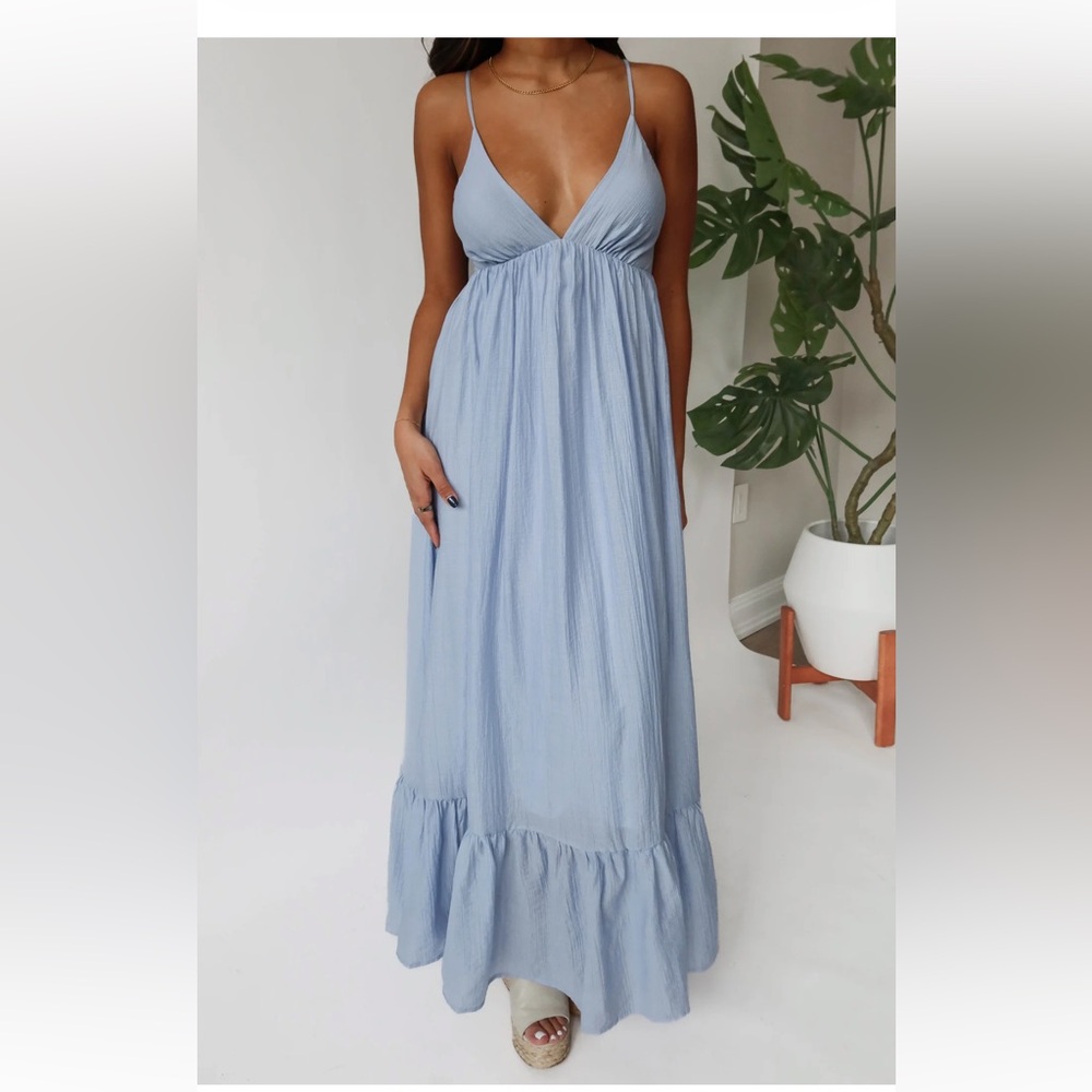Grey bandit maxi sundress!